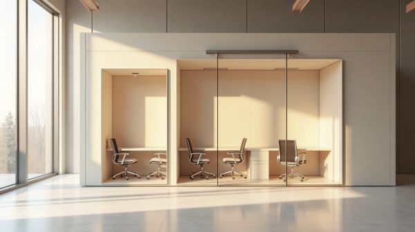 Optimiser votre espace de travail avec des cabines insonorisées